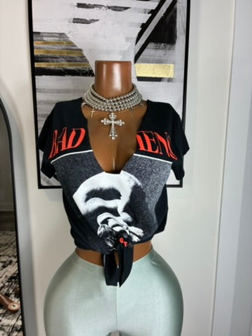 Tie Up Graphic Tee