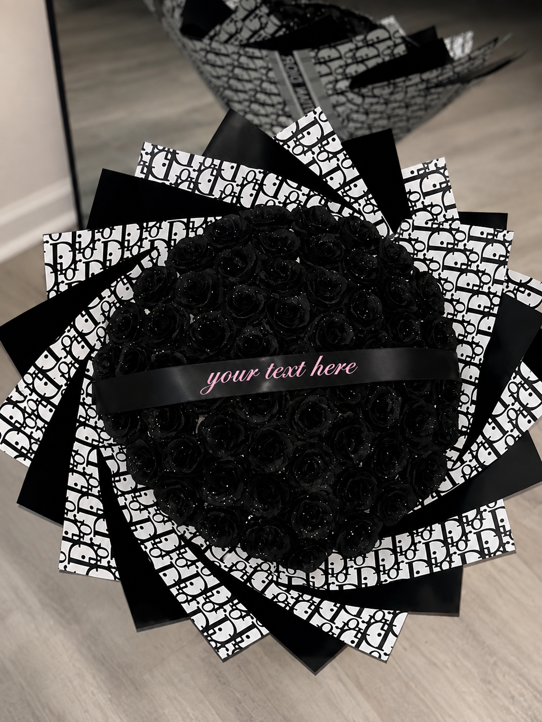 Glitter Faux Bouquet