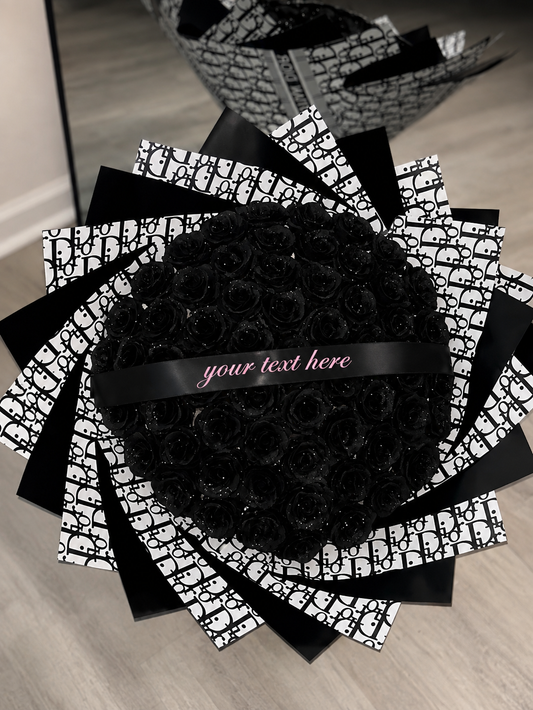 Glitter Faux Bouquet